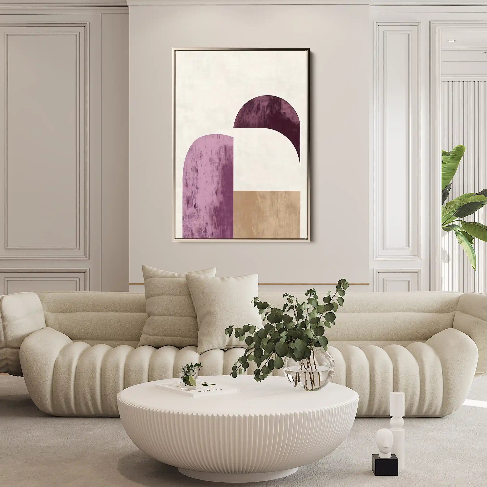 Abstract 613 Canvas Art 60 x 40 cm / Stretched on hidden frame