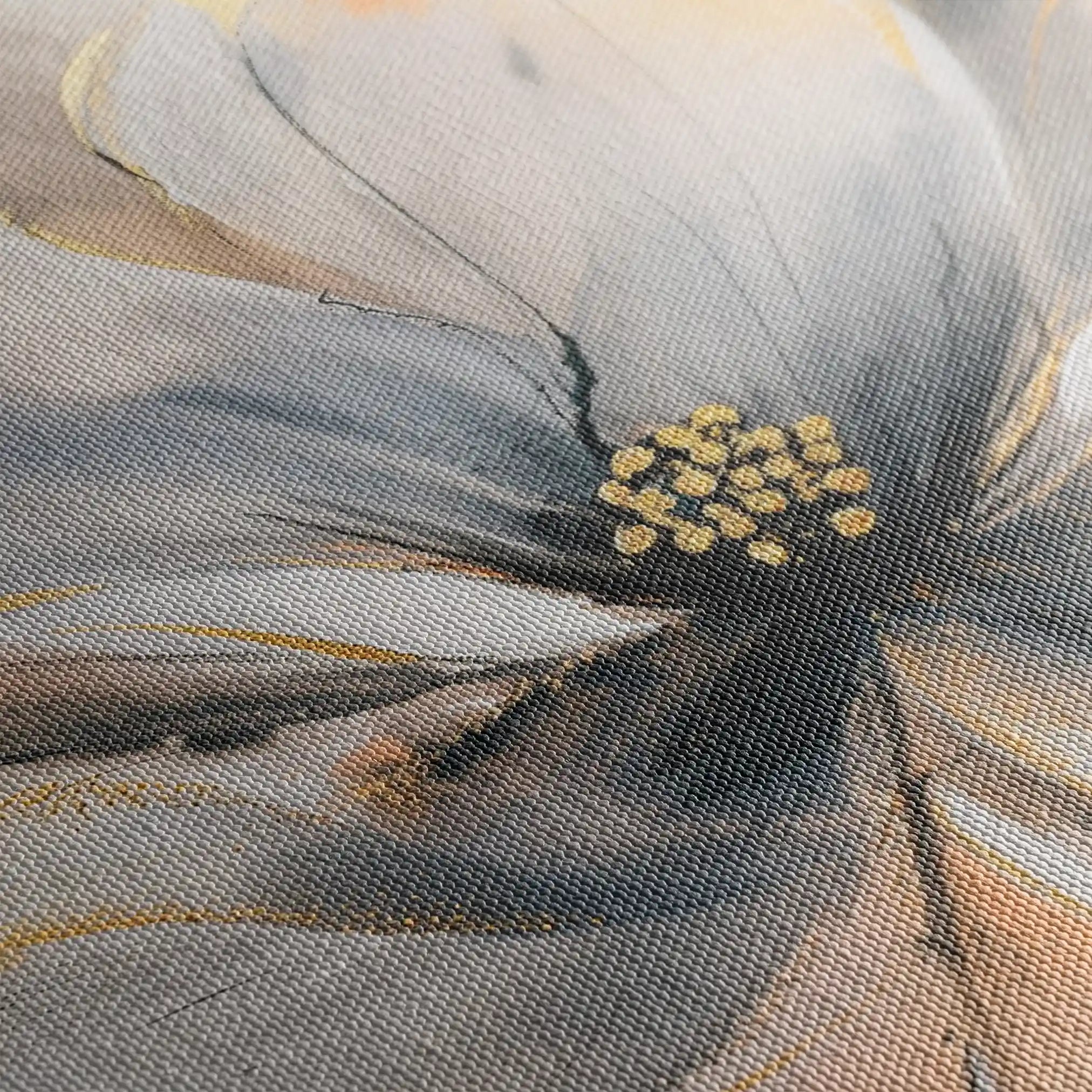 Floral Canvas Wall Art WAD613-F 90 x 60 cm / Stretched on hidden frame