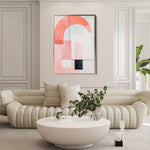 Abstract 618 Canvas Art 60 x 40 cm / Stretched on hidden frame