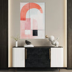 Abstract 618 Canvas Art 60 x 40 cm / Stretched on hidden frame