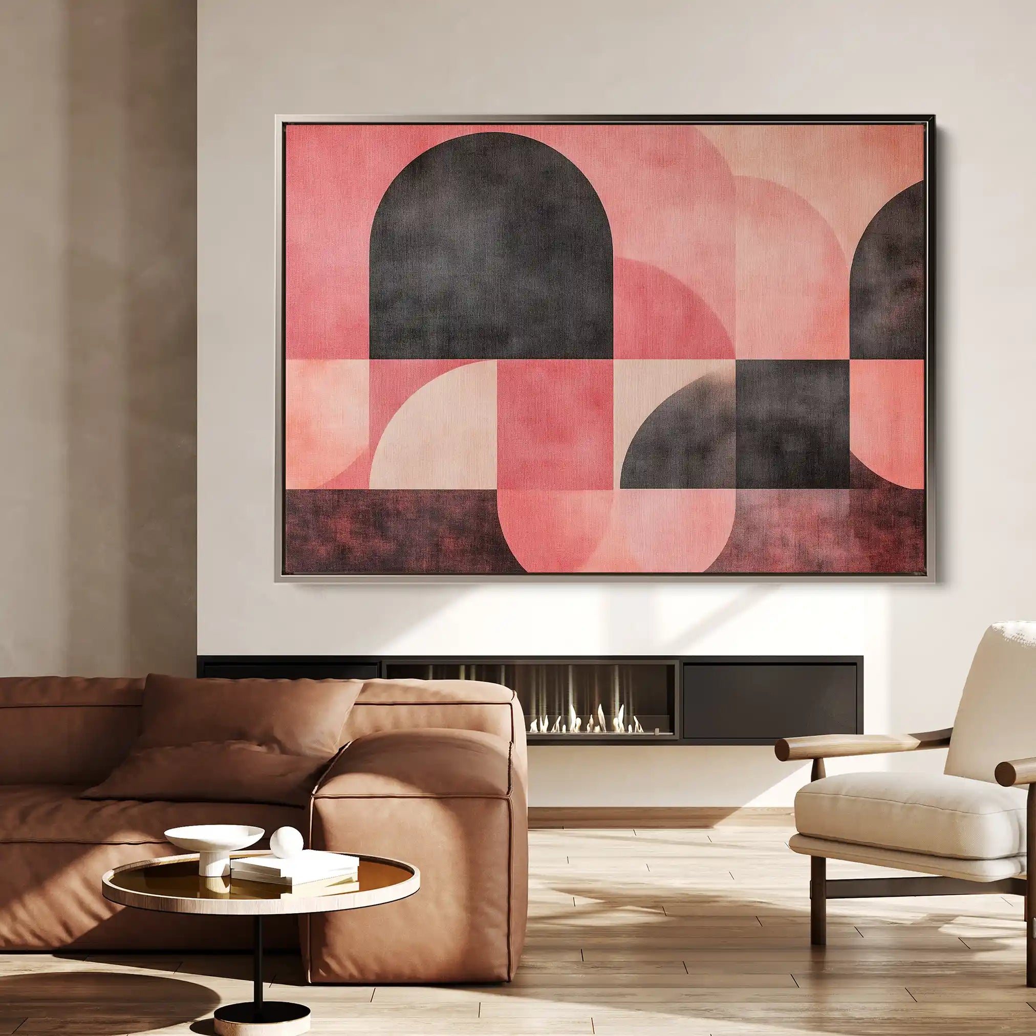 Abstract 622 Canvas Art 60 x 40 cm / Stretched on hidden frame