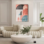 Abstract 629 Canvas Art 60 x 40 cm / Stretched on hidden frame