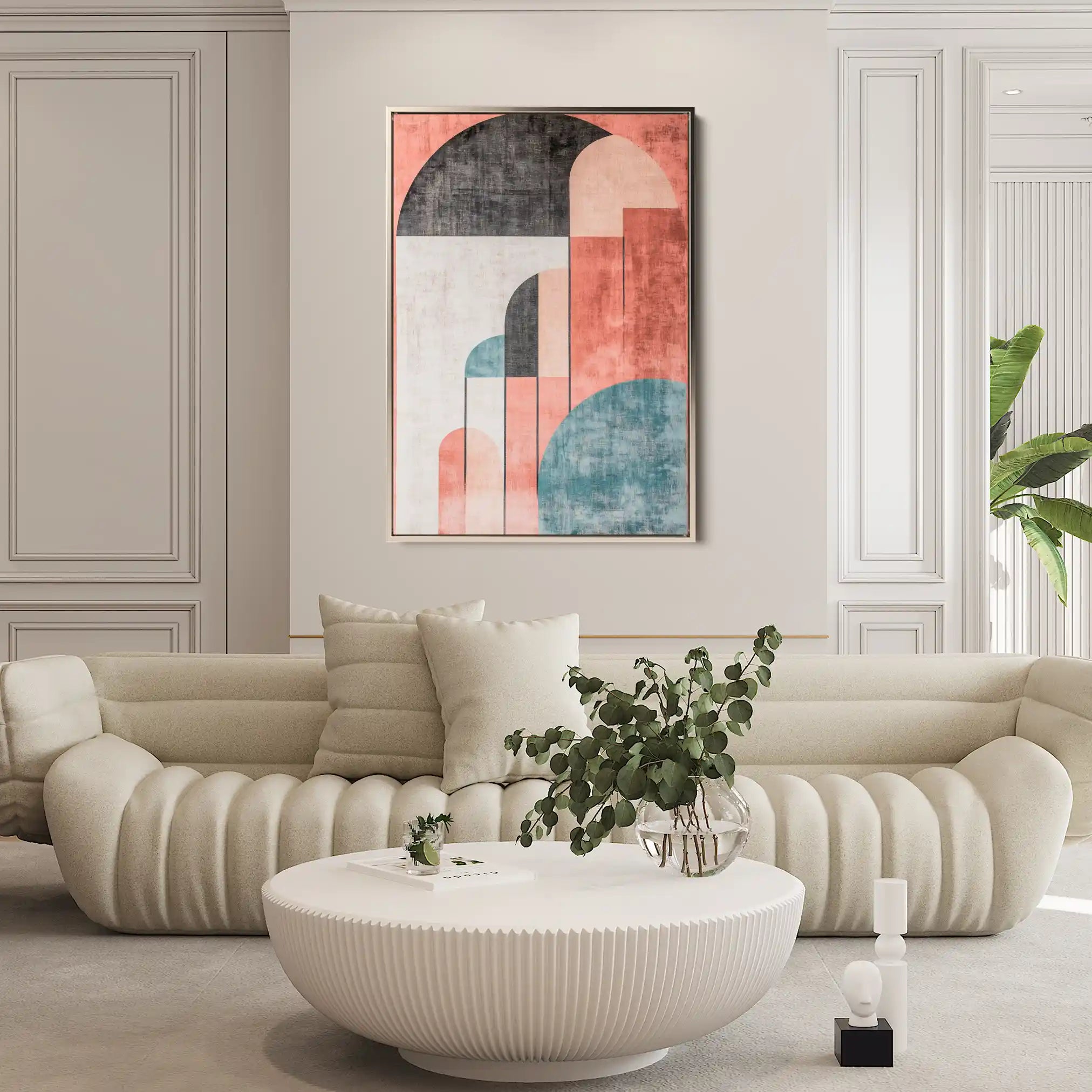 Abstract 629 Canvas Art 60 x 40 cm / Stretched on hidden frame