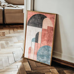 Abstract 629 Canvas Art 60 x 40 cm / Stretched on hidden frame