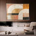 Abstract 630 Canvas Art 60 x 40 cm / Stretched on hidden frame