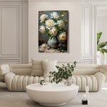 Floral Canvas Wall Art WAD631-F 90 x 60 cm / Stretched on hidden frame