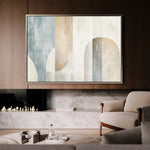 Abstract 632 Canvas Art 60 x 40 cm / Stretched on hidden frame