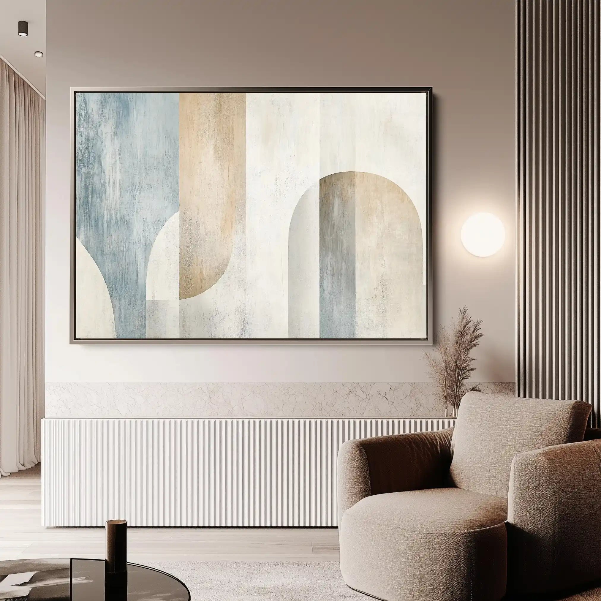 Abstract 632 Canvas Art 60 x 40 cm / Stretched on hidden frame