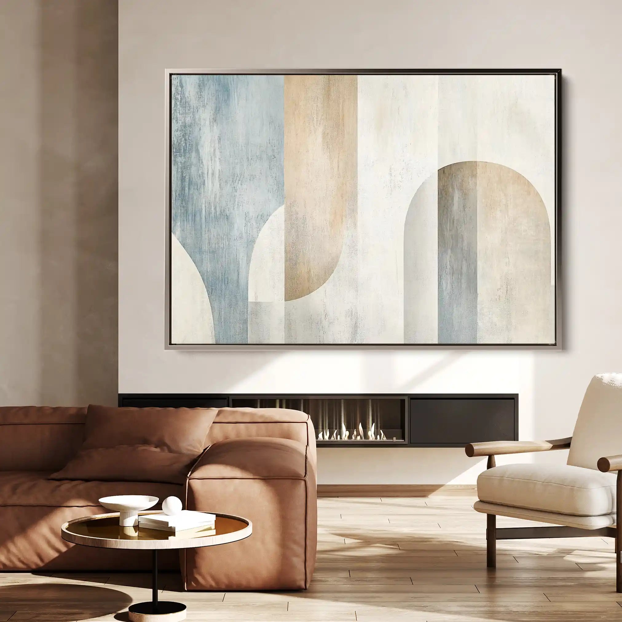 Abstract 632 Canvas Art 60 x 40 cm / Stretched on hidden frame