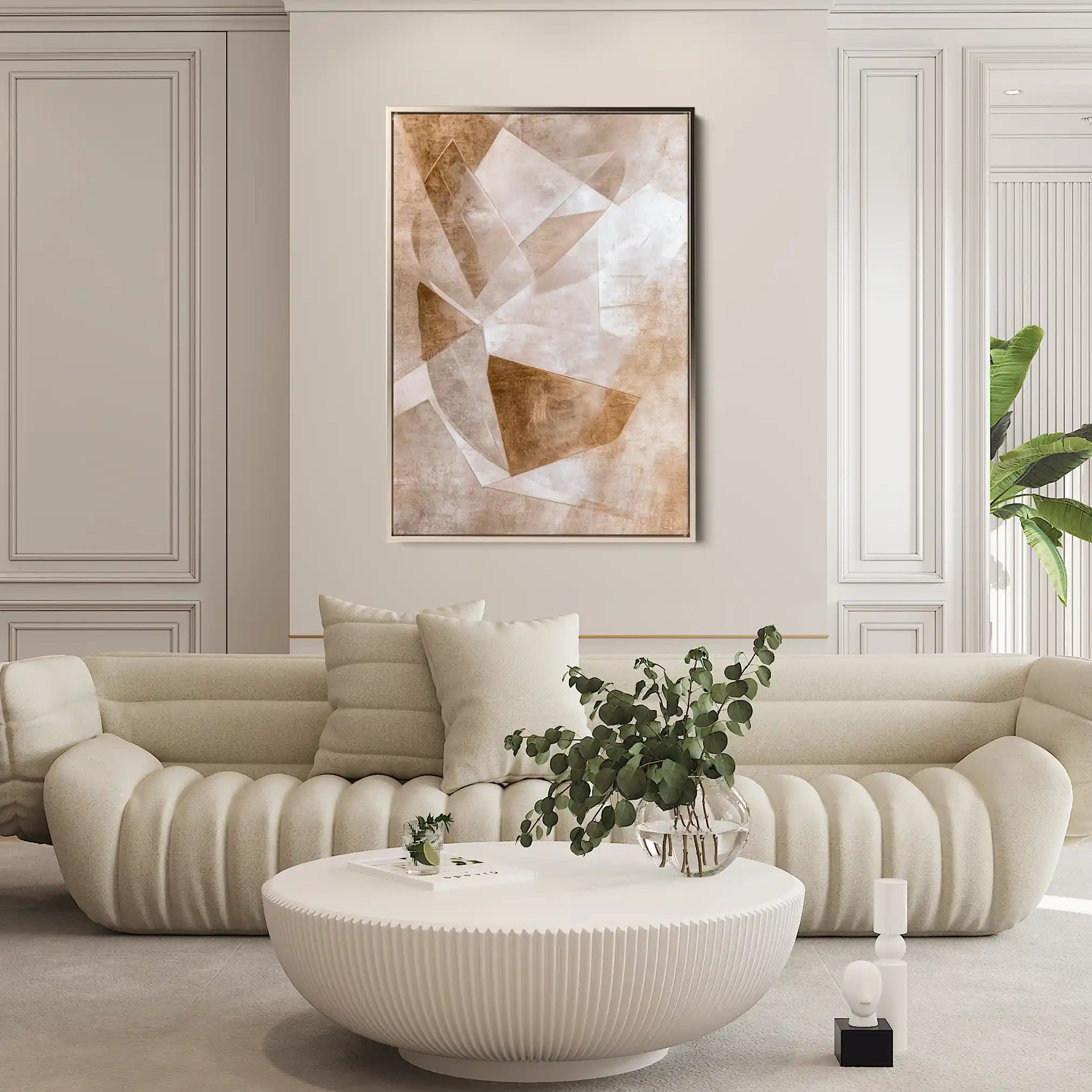 Abstract 633 Canvas Art 60 x 40 cm / Stretched on hidden frame