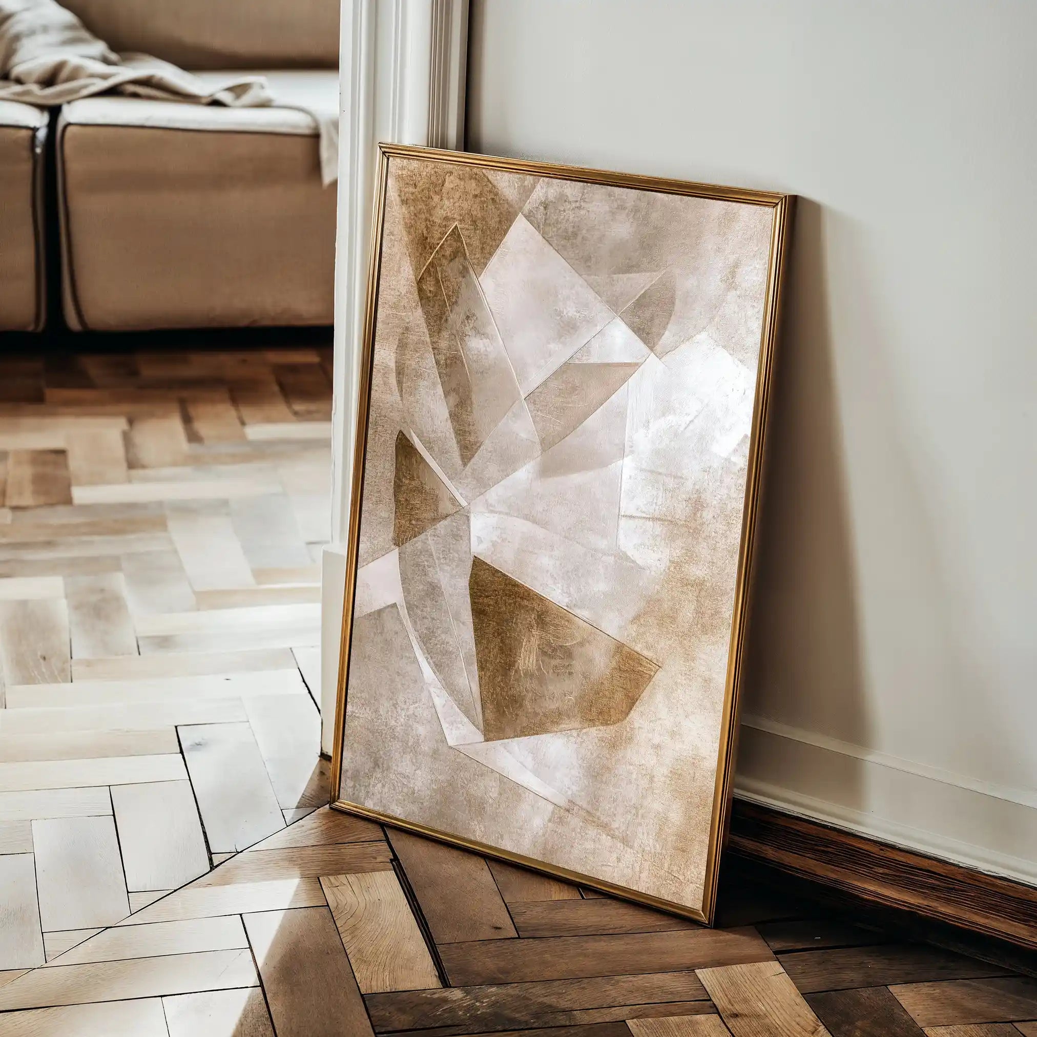 Abstract 633 Canvas Art 60 x 40 cm / Stretched on hidden frame