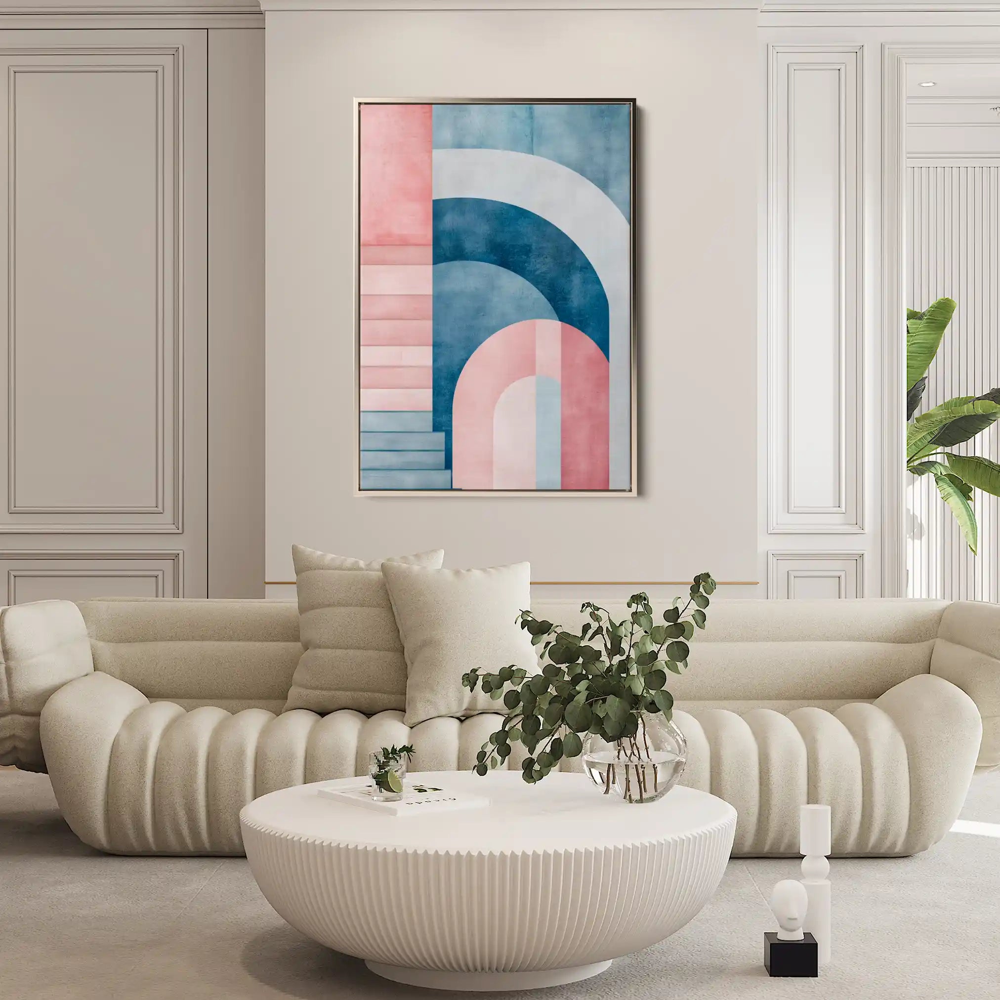 Abstract 634 Canvas Art 60 x 40 cm / Stretched on hidden frame