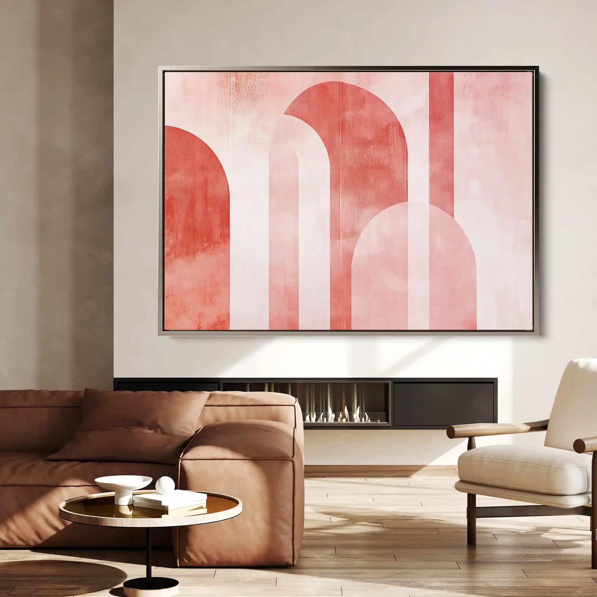 Abstract 635 Canvas Art 60 x 40 cm / Stretched on hidden frame