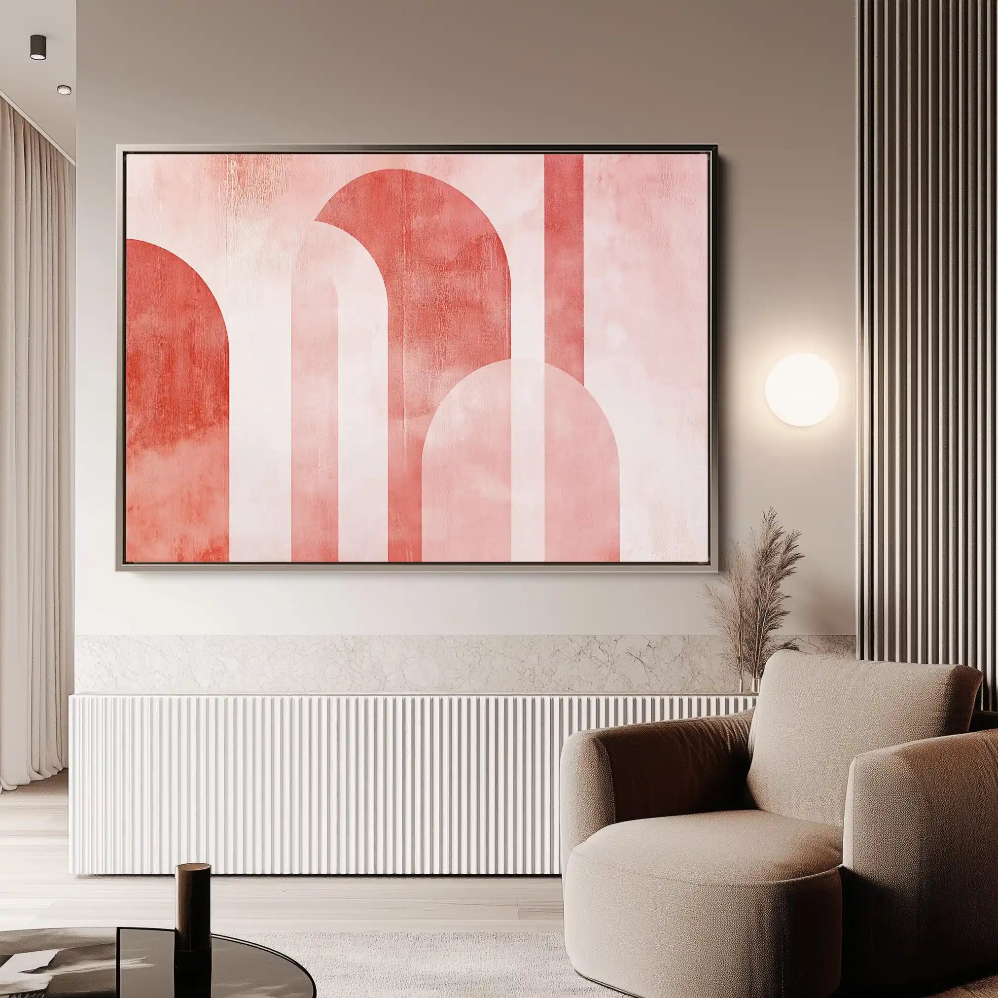 Abstract 635 Canvas Art 60 x 40 cm / Stretched on hidden frame