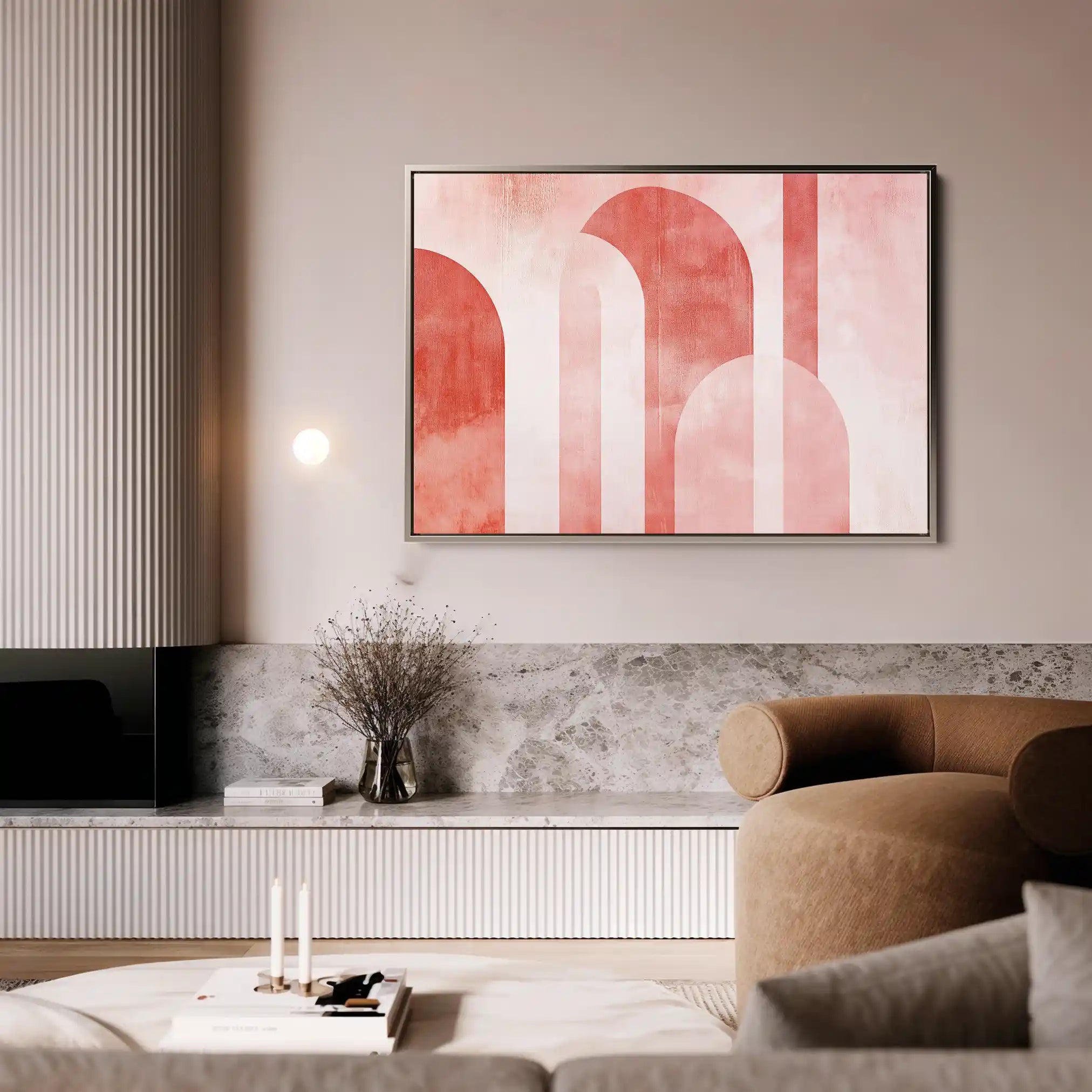 Abstract 635 Canvas Art 60 x 40 cm / Stretched on hidden frame