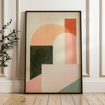 Abstract 636 Canvas Art 60 x 40 cm / Stretched on hidden frame