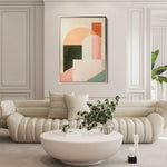 Abstract 636 Canvas Art 60 x 40 cm / Stretched on hidden frame