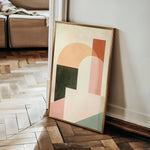 Abstract 636 Canvas Art 60 x 40 cm / Stretched on hidden frame