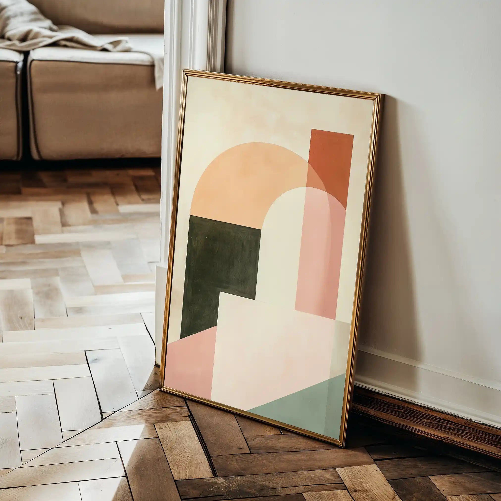 Abstract 636 Canvas Art 60 x 40 cm / Stretched on hidden frame