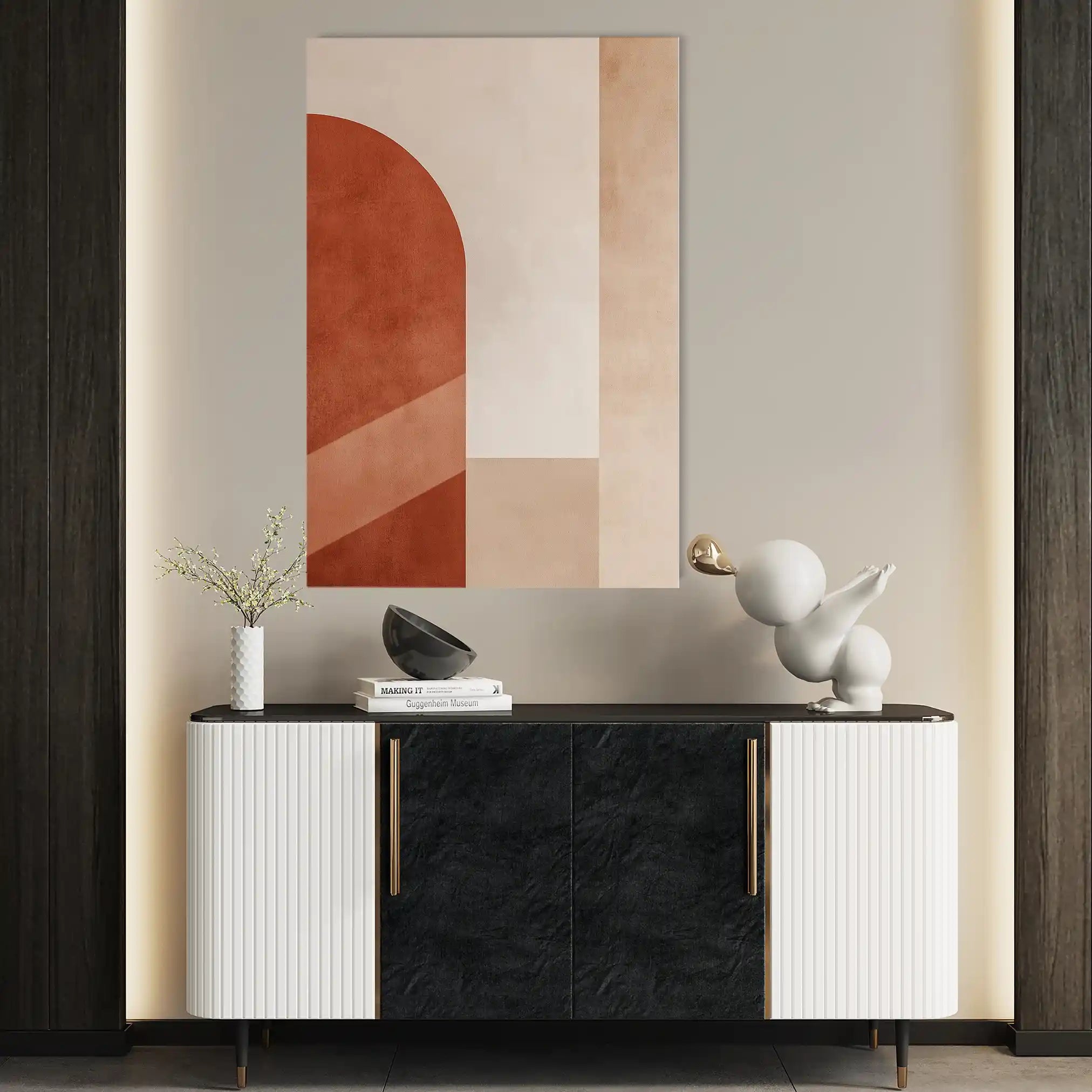 Abstract 639 Canvas Art 60 x 40 cm / Stretched on hidden frame