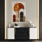 Abstract 642 Canvas Art 60 x 40 cm / Stretched on hidden frame