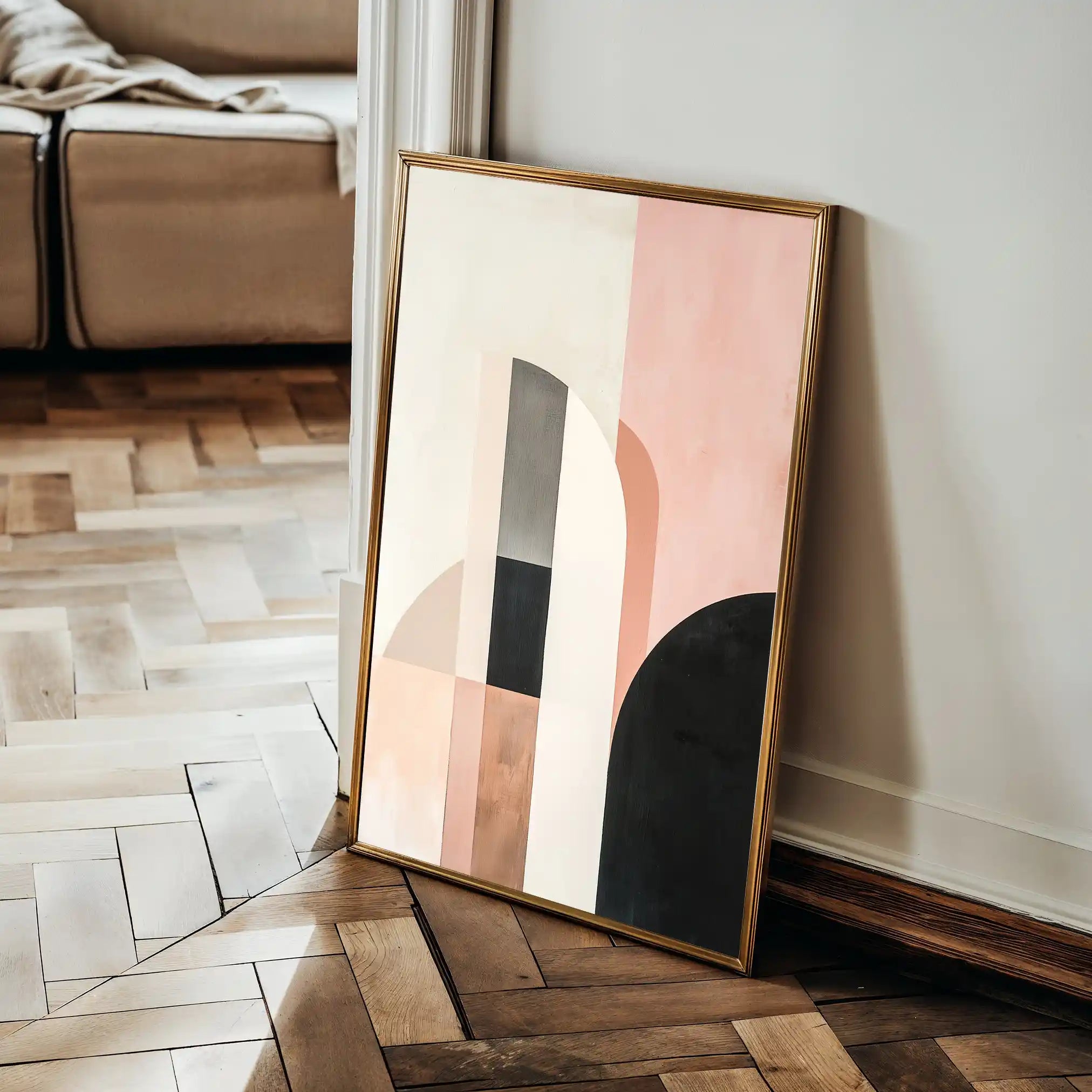 Abstract 643 Canvas Art 60 x 40 cm / Stretched on hidden frame