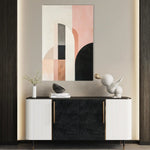 Abstract 643 Canvas Art 60 x 40 cm / Stretched on hidden frame