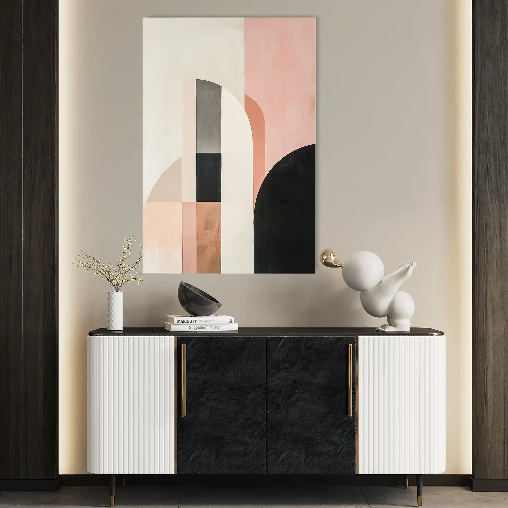 Abstract 643 Canvas Art 60 x 40 cm / Stretched on hidden frame