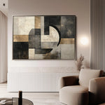 Abstract 644 Canvas Art 60 x 40 cm / Stretched on hidden frame