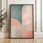 Abstract 645 Canvas Art 60 x 40 cm / Stretched on hidden frame