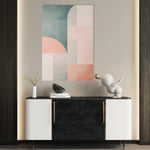 Abstract 645 Canvas Art 60 x 40 cm / Stretched on hidden frame