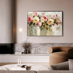 Floral Canvas Wall Art WAD645-F 90 x 60 cm / Stretched on hidden frame
