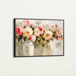 Floral Canvas Wall Art WAD645-F 90 x 60 cm / Stretched on hidden frame