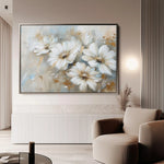 Floral Canvas Wall Art WAD646-F 90 x 60 cm / Stretched on hidden frame
