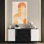 Abstract 647 Canvas Art 60 x 40 cm / Stretched on hidden frame