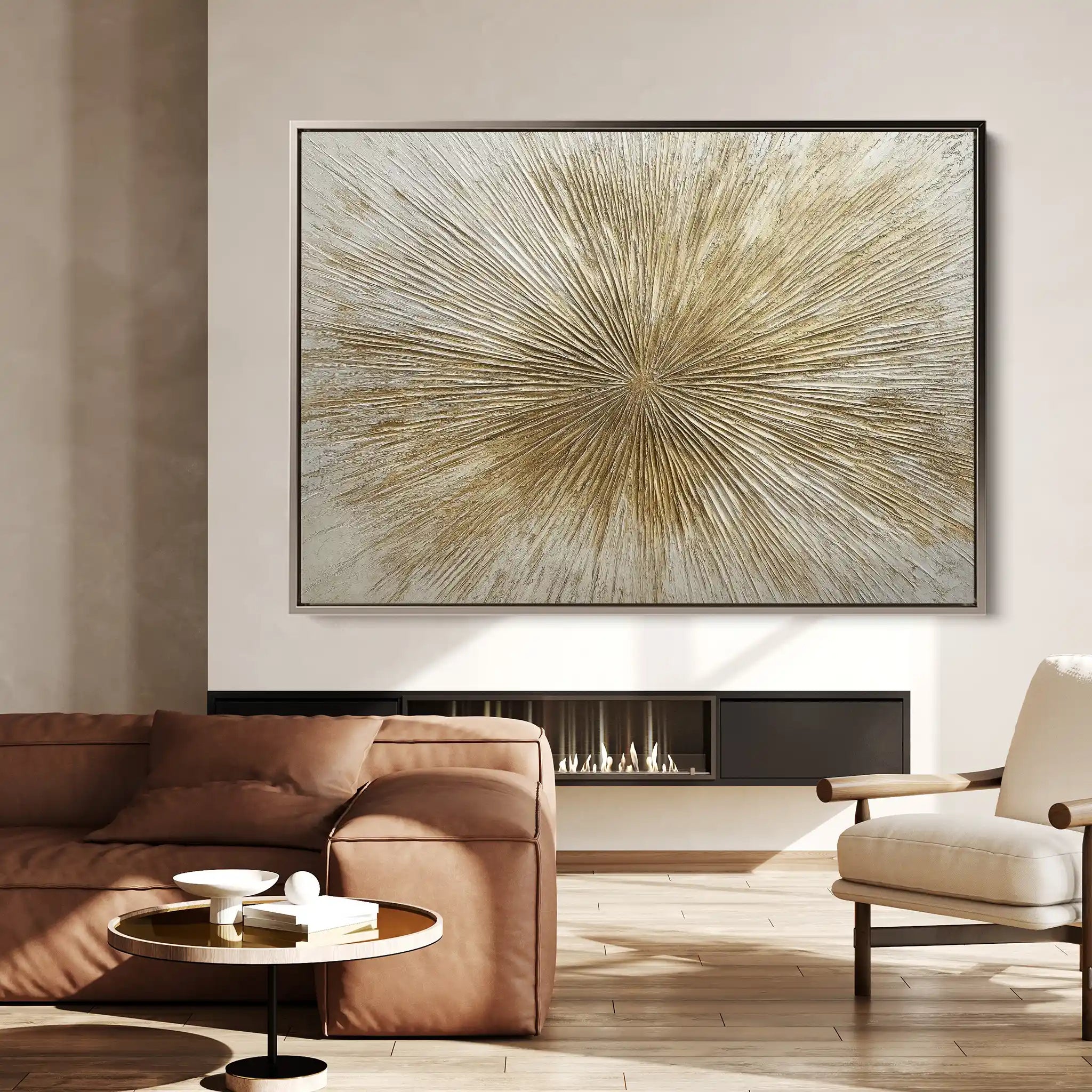 Abstract 648 Canvas Art 60 x 40 cm / Stretched on hidden frame