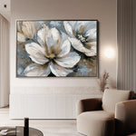 Floral Canvas Wall Art WAD648-F 90 x 60 cm / Stretched on hidden frame