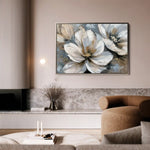 Floral Canvas Wall Art WAD648-F 90 x 60 cm / Stretched on hidden frame