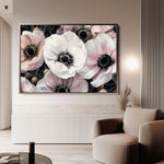 Floral Canvas Wall Art WAD649-F 90 x 60 cm / Stretched on hidden frame