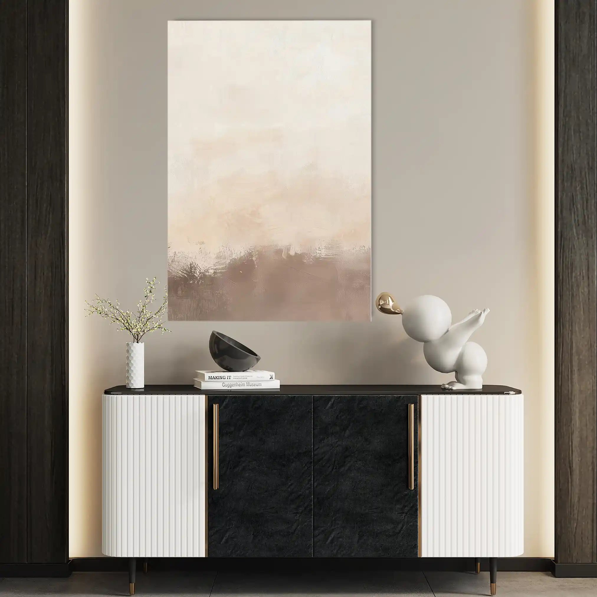 Abstract 651 Canvas Art 60 x 40 cm / Stretched on hidden frame