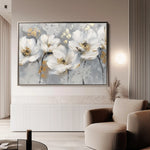 Floral Canvas Wall Art WAD651-F 90 x 60 cm / Stretched on hidden frame