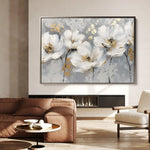 Floral Canvas Wall Art WAD651-F 90 x 60 cm / Stretched on hidden frame