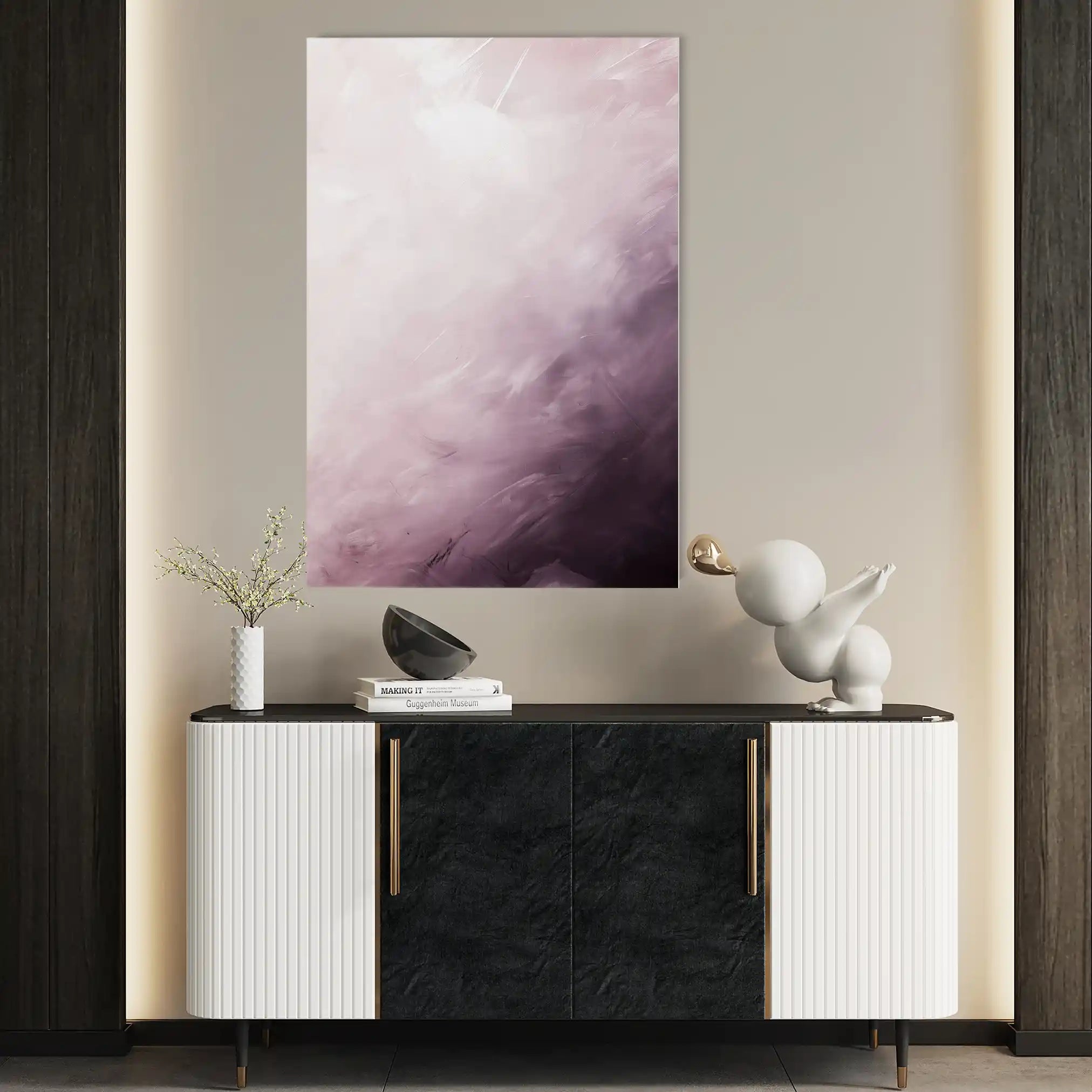 Abstract 652 Canvas Art 60 x 40 cm / Stretched on hidden frame