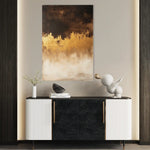 Abstract 657 Canvas Art 60 x 40 cm / Stretched on hidden frame