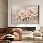 Floral Canvas Wall Art WAD657-F 90 x 60 cm / Stretched on hidden frame