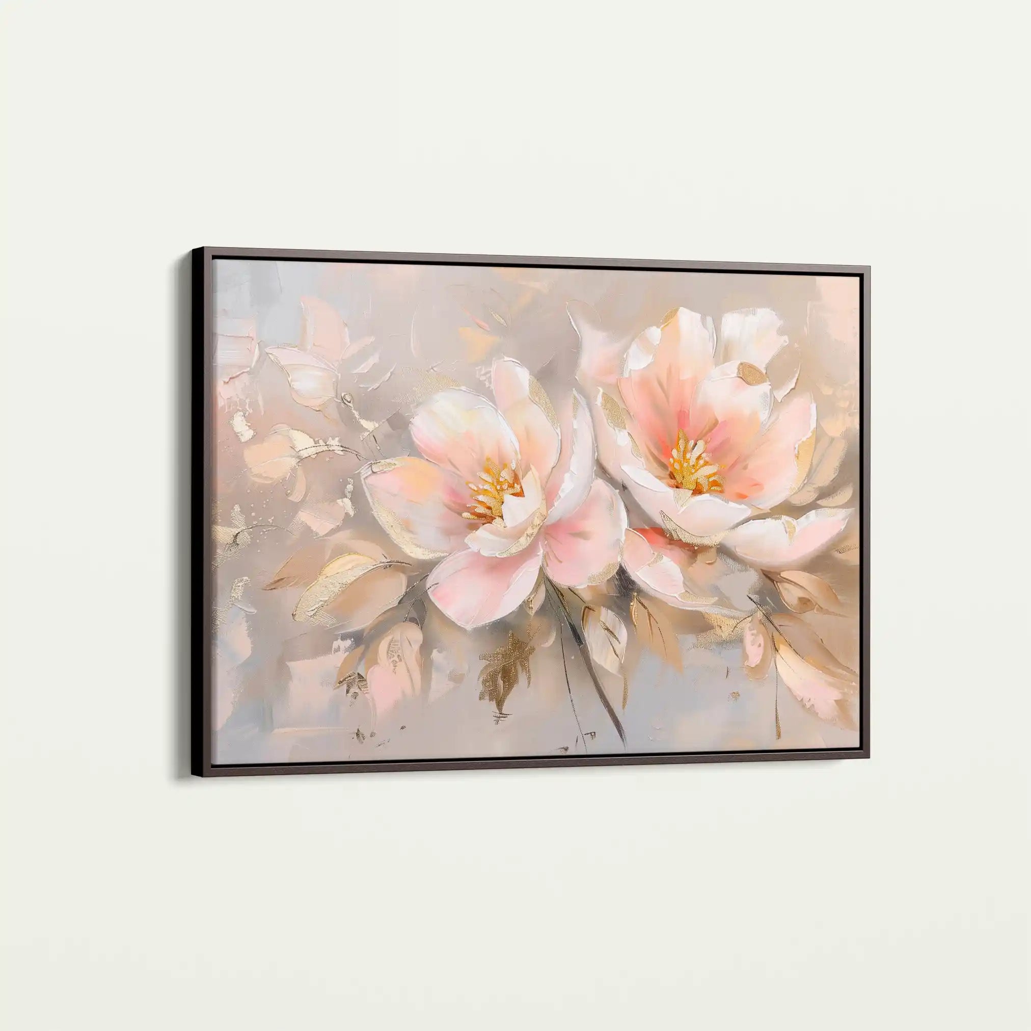Floral Canvas Wall Art WAD657-F 90 x 60 cm / Stretched on hidden frame
