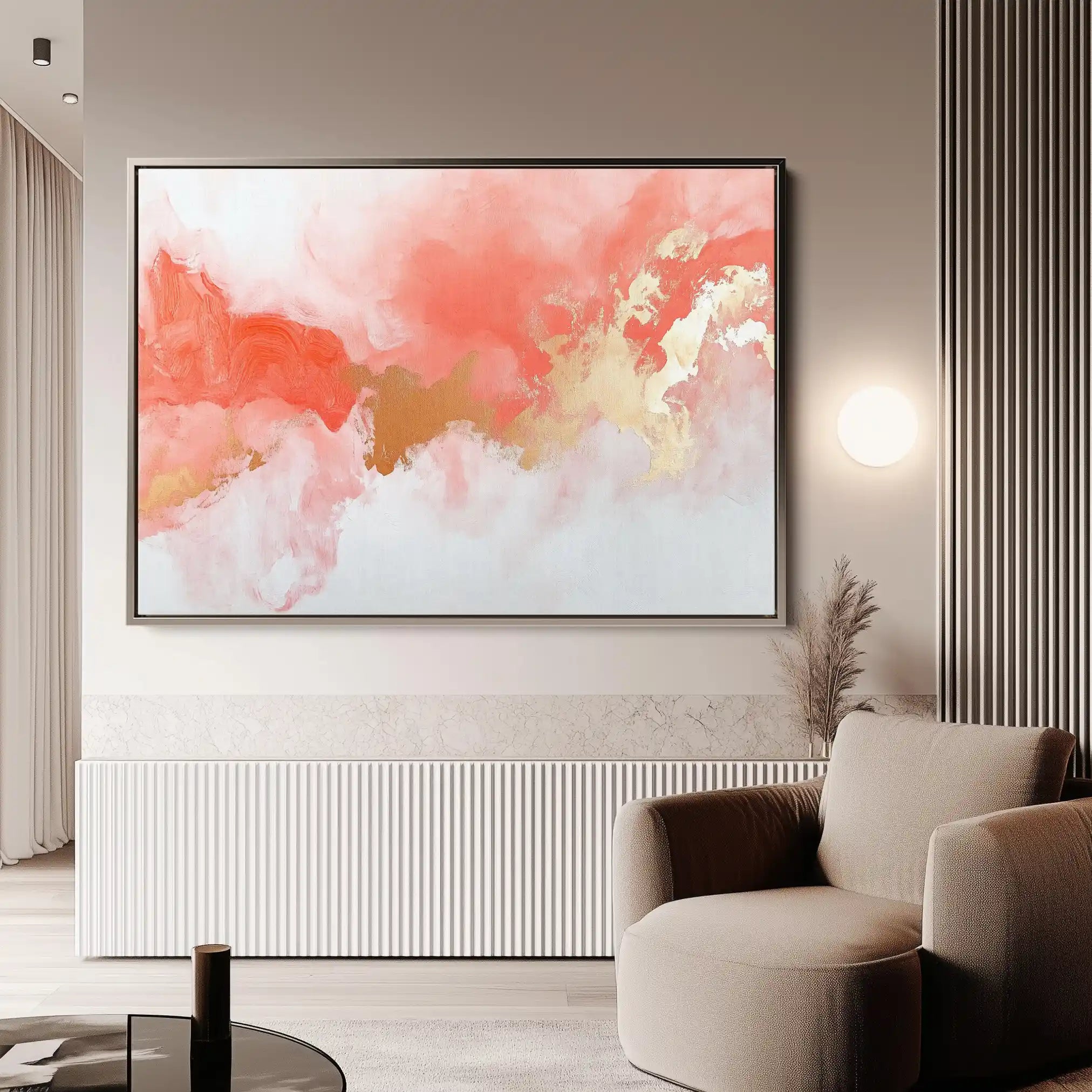 Abstract 658 Canvas Art 60 x 40 cm / Stretched on hidden frame