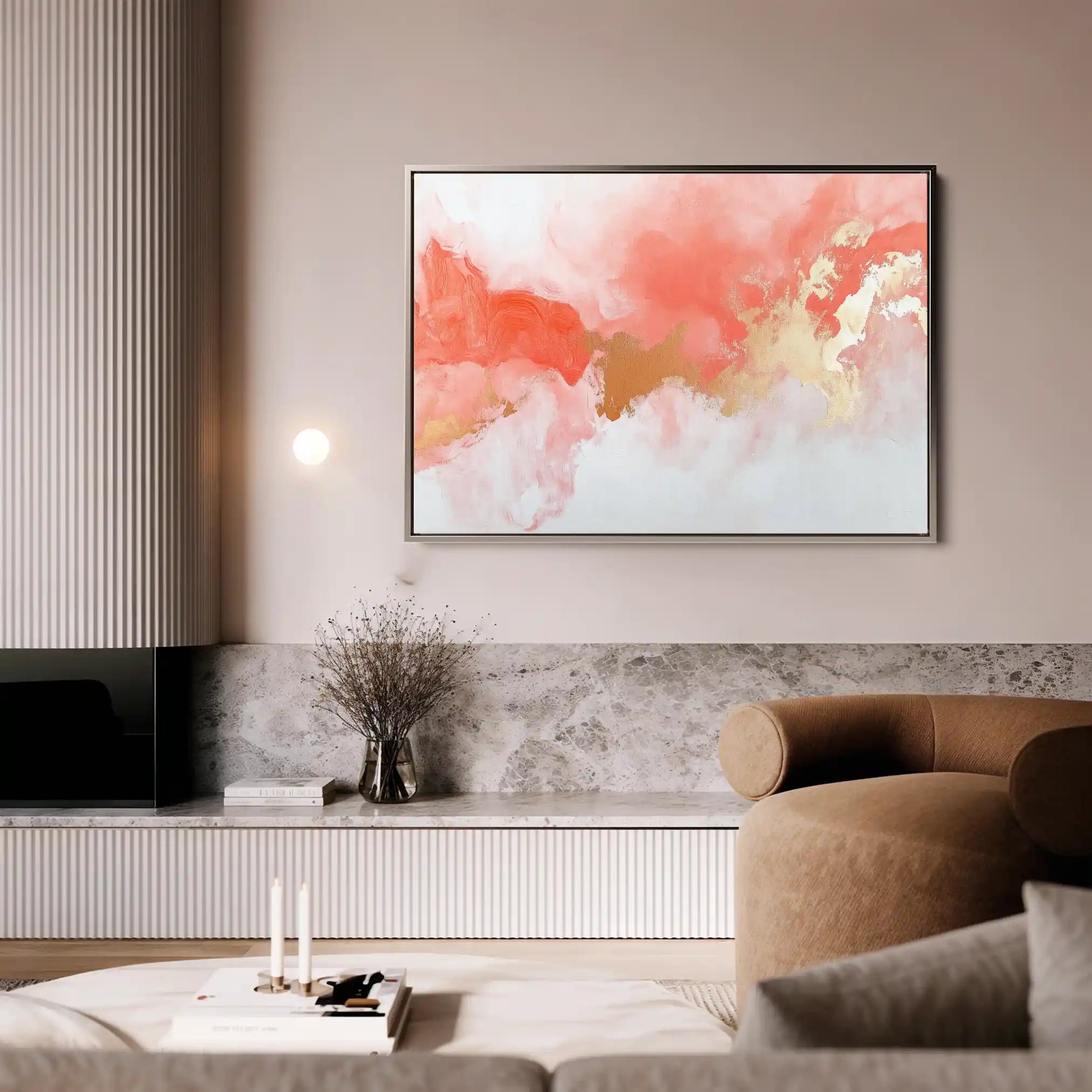 Abstract 658 Canvas Art 60 x 40 cm / Stretched on hidden frame