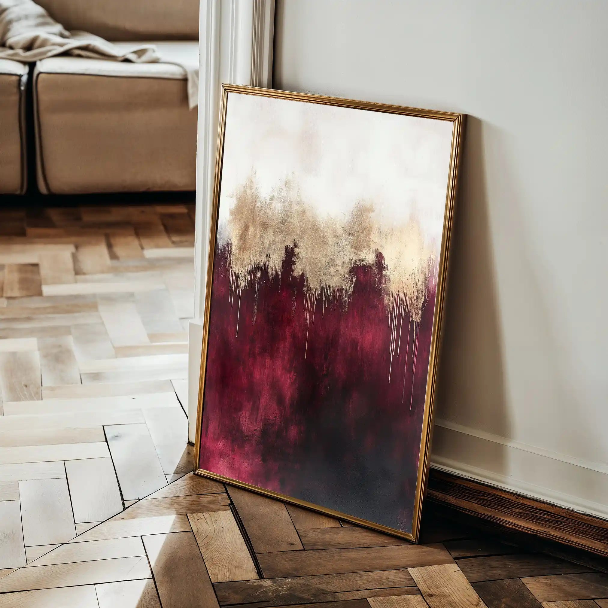 Abstract 659 Canvas Art 60 x 40 cm / Stretched on hidden frame