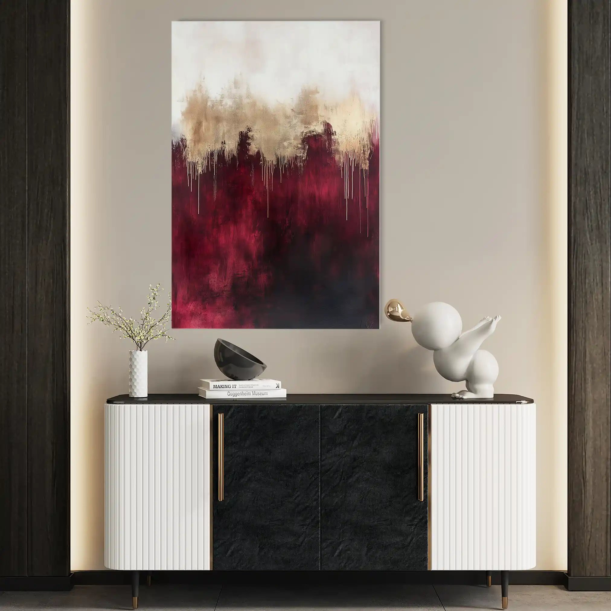 Abstract 659 Canvas Art 60 x 40 cm / Stretched on hidden frame